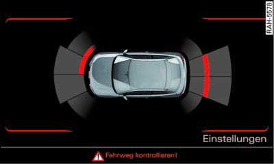 Display: Optische Abstandsanzeige