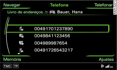 Telefonar para o contacto