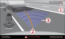 System Infotainment: tryb z tyłu