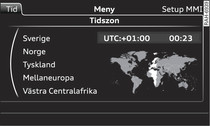 Stlla in tidszon