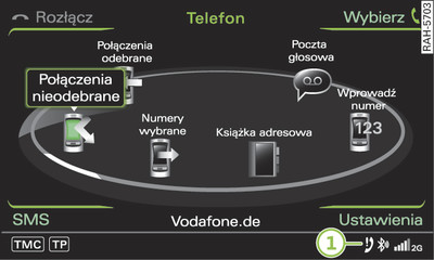 Wybieranie numerów telefonu z listy