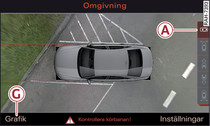 Infotainment: Läge Omgivning