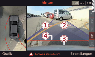 Infotainment: Parklücke anpeilen