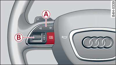 Volante multifunción: Manejo del sistema de información para el conductor