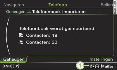 Telefoonboek handmatig importeren