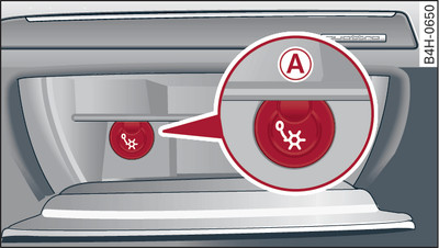 Dashboardkastje: Koeling in-/uitschakelen