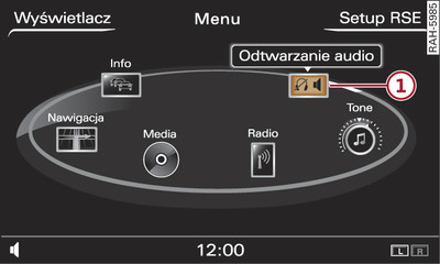 Nastawianie edycji audio