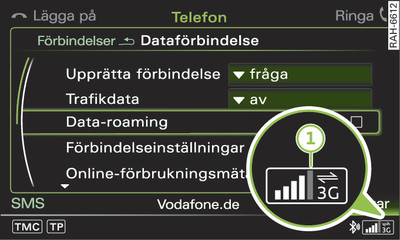 Konfigurera en dataförbindelse