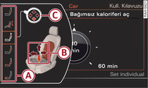 Bilgilendirici sistem: Koltuk ayarları