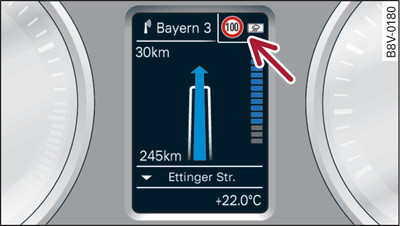 Kombiinstrument: Tilläggsindikering