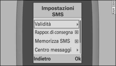 Impostazioni SMS