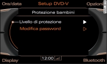 Impostazione del livello di protezione